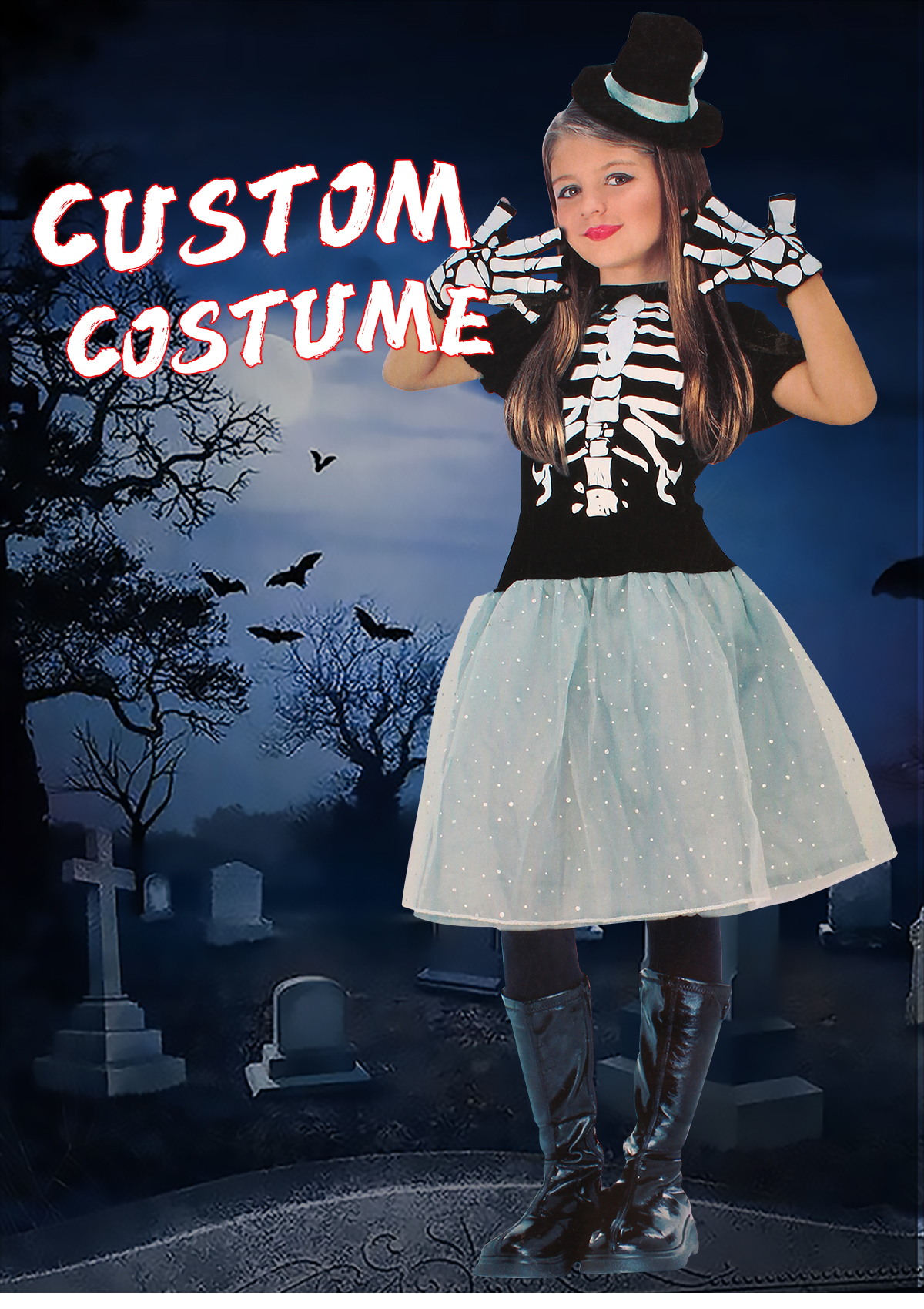 Design tasks and color features for the Halloween costume SHANGHAI